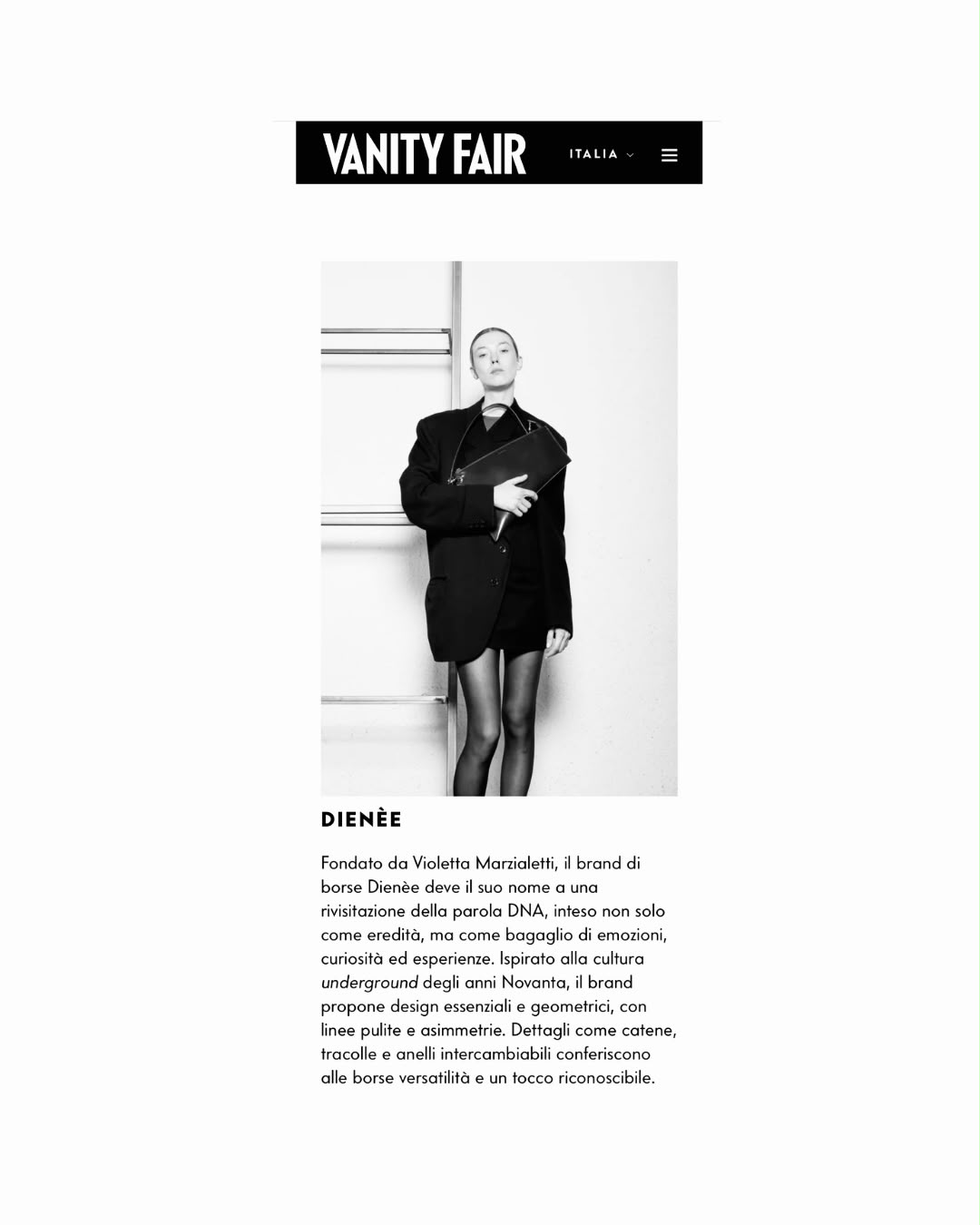 Vanity Fair Saturday shopping picks roundup featuring Dienèe